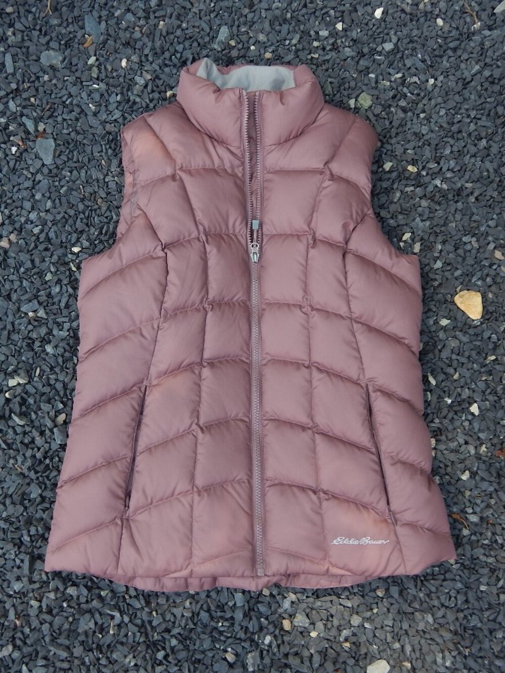 Eddie Bauer Womens Down Vest Jacket Size Medium